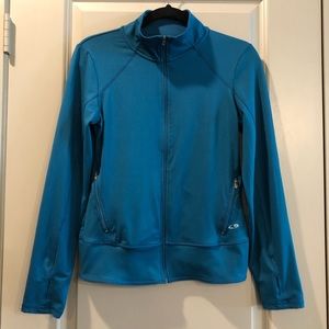 Champion | Teal Blue Duodry Zip Up Jacket